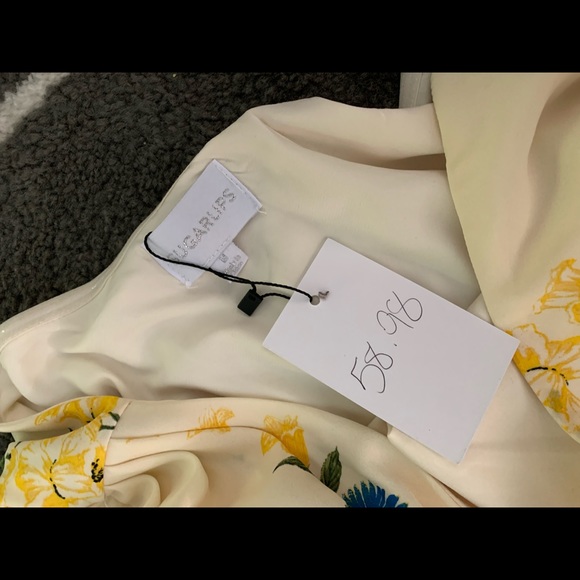 One shoulder romantic dress. Would be perfect for a summer wedding. - Picture 2 of 2